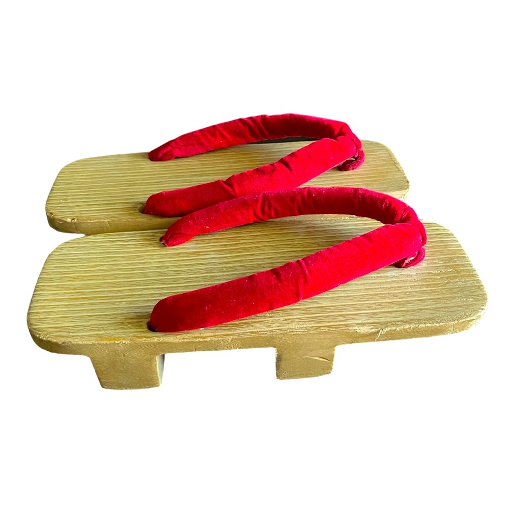 Authentic Chinese Geta shoes - would fit women’s shoe sizes between 5-9